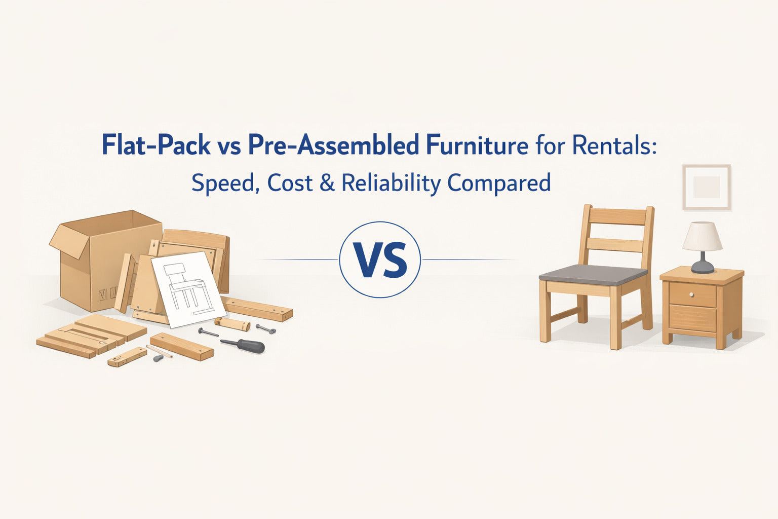 Flat-pack vs assembled furniture