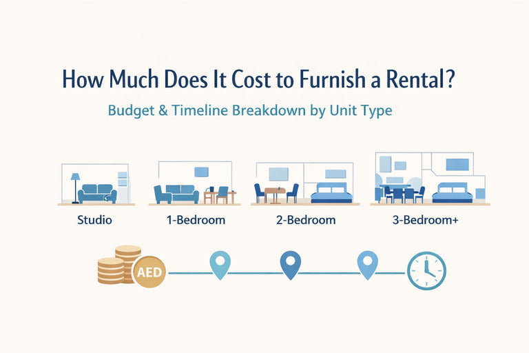How Much Does It Cost to Furnish a Rental? Budget & Timeline Breakdown by Unit Type