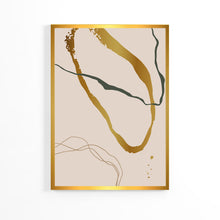 Golden Lines Reverie Poster