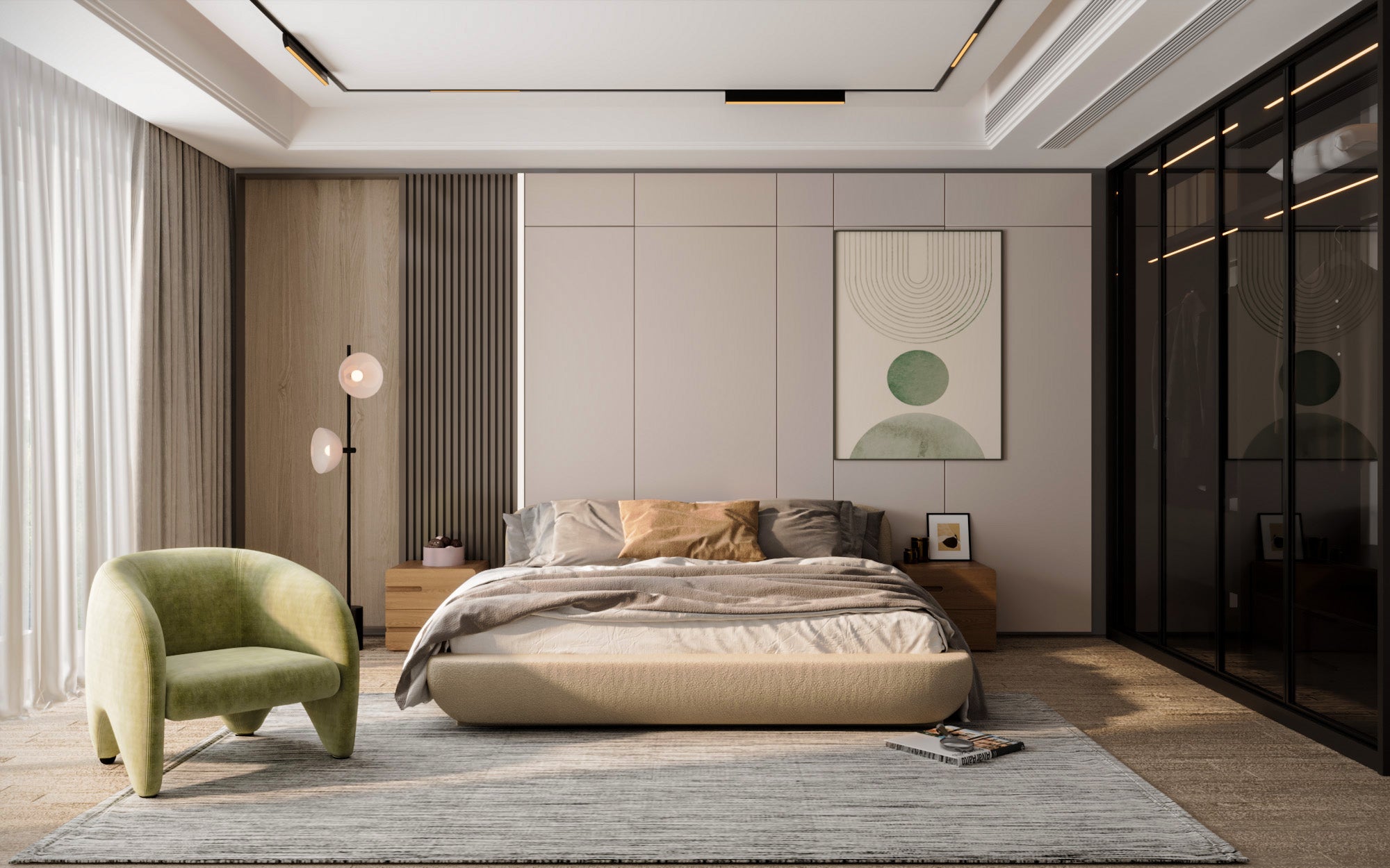 باقة فورست زن لغرفتي نوم