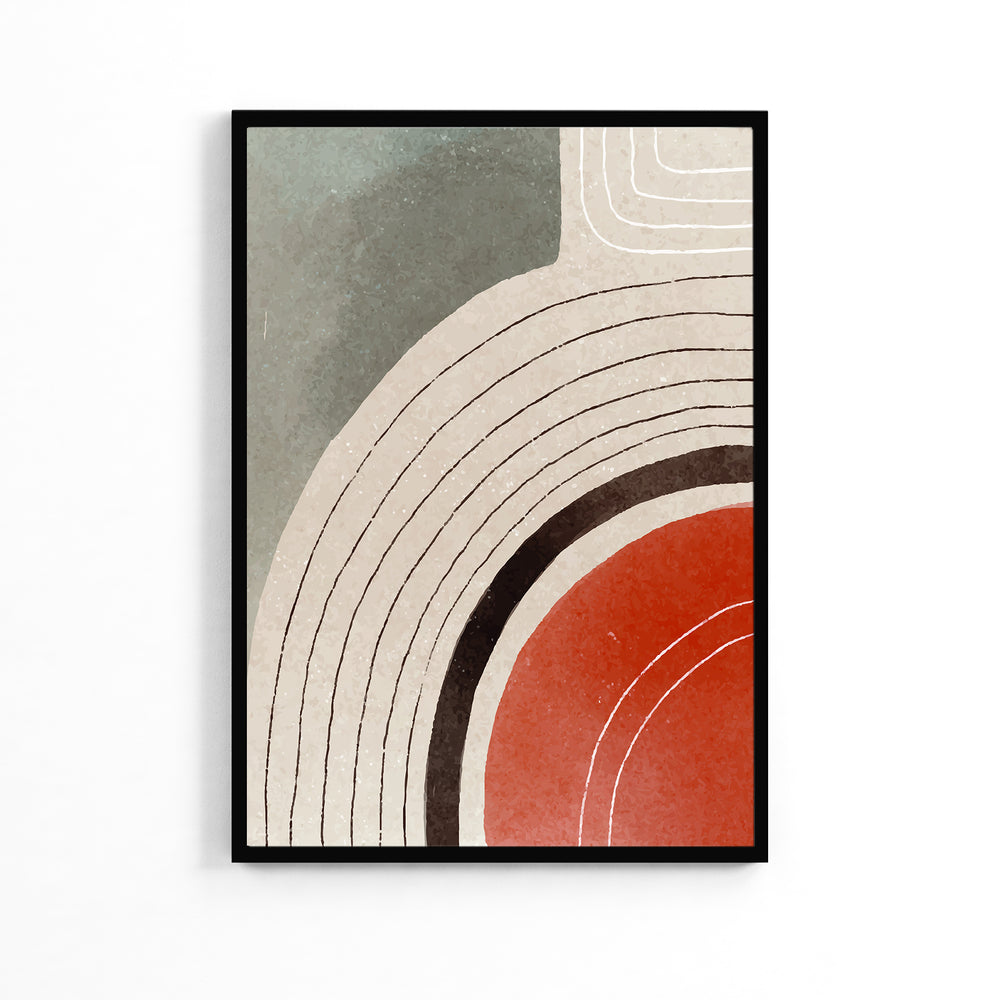 Abstraction Rainbow Poster