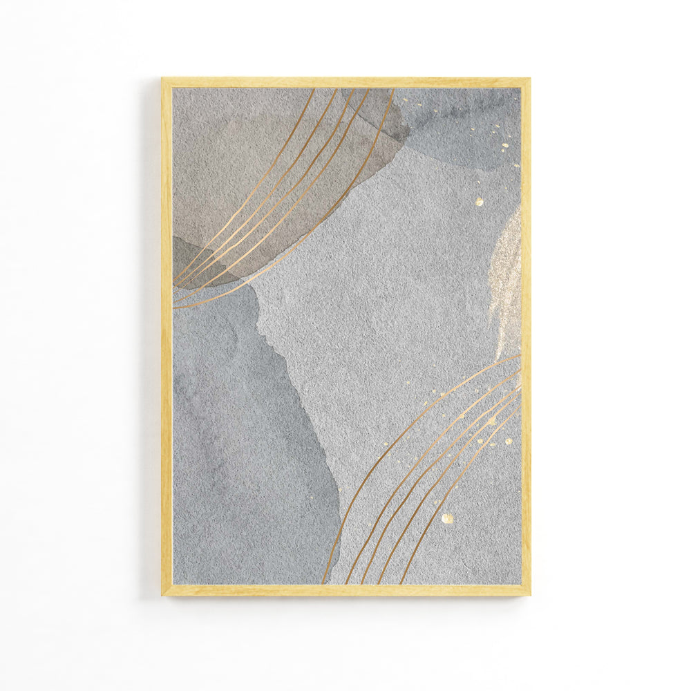 Golden Lines Clarity Poster