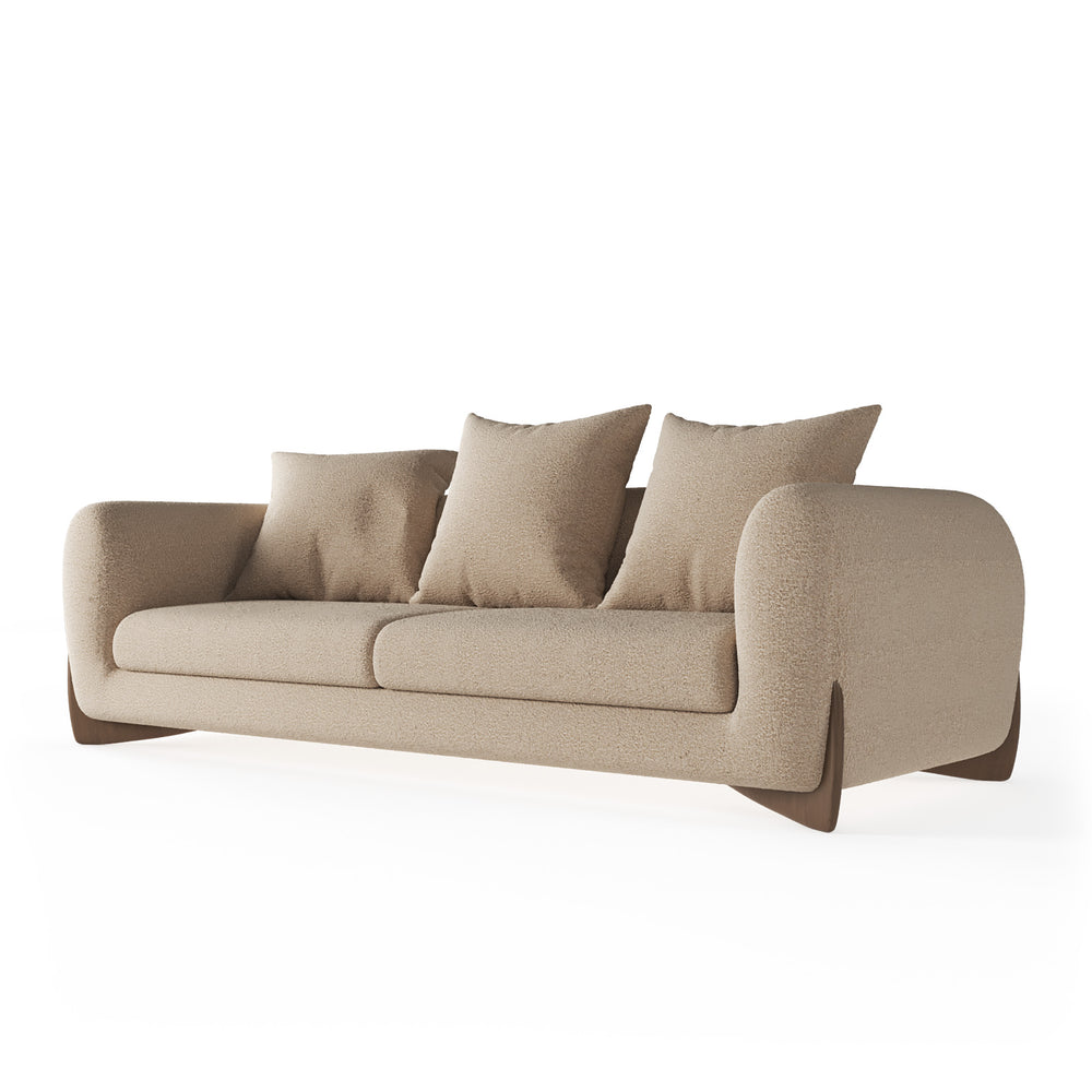 Kyoto 3-Seater Straight Sofa