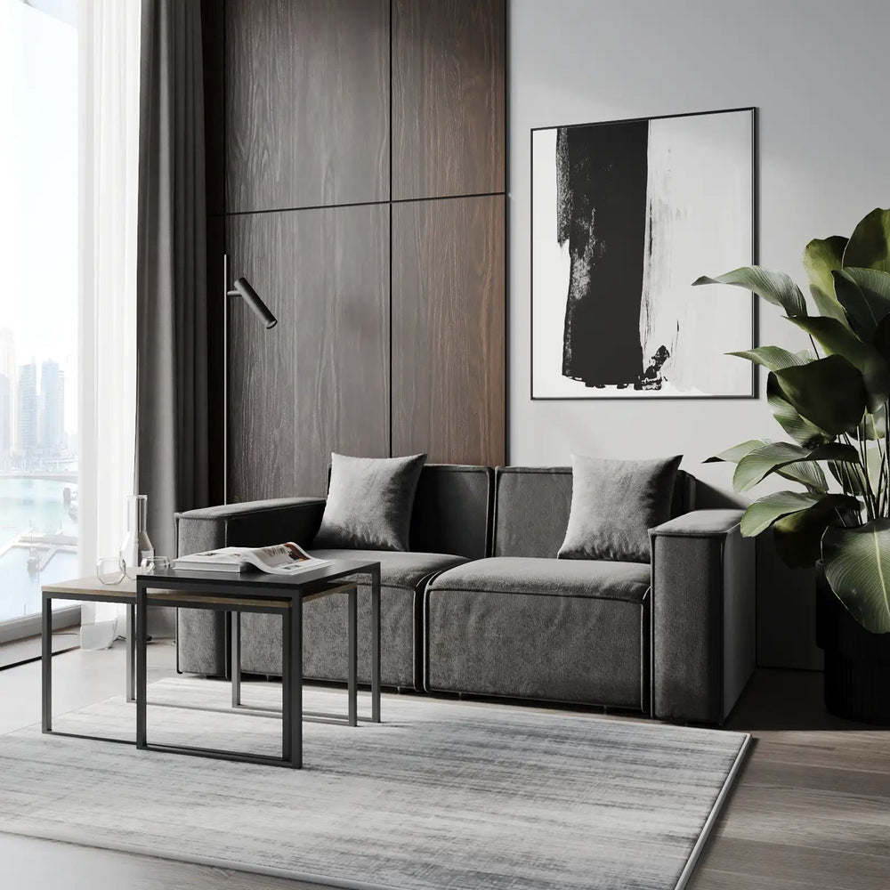 Lounge 2-Seater Straight Sofa