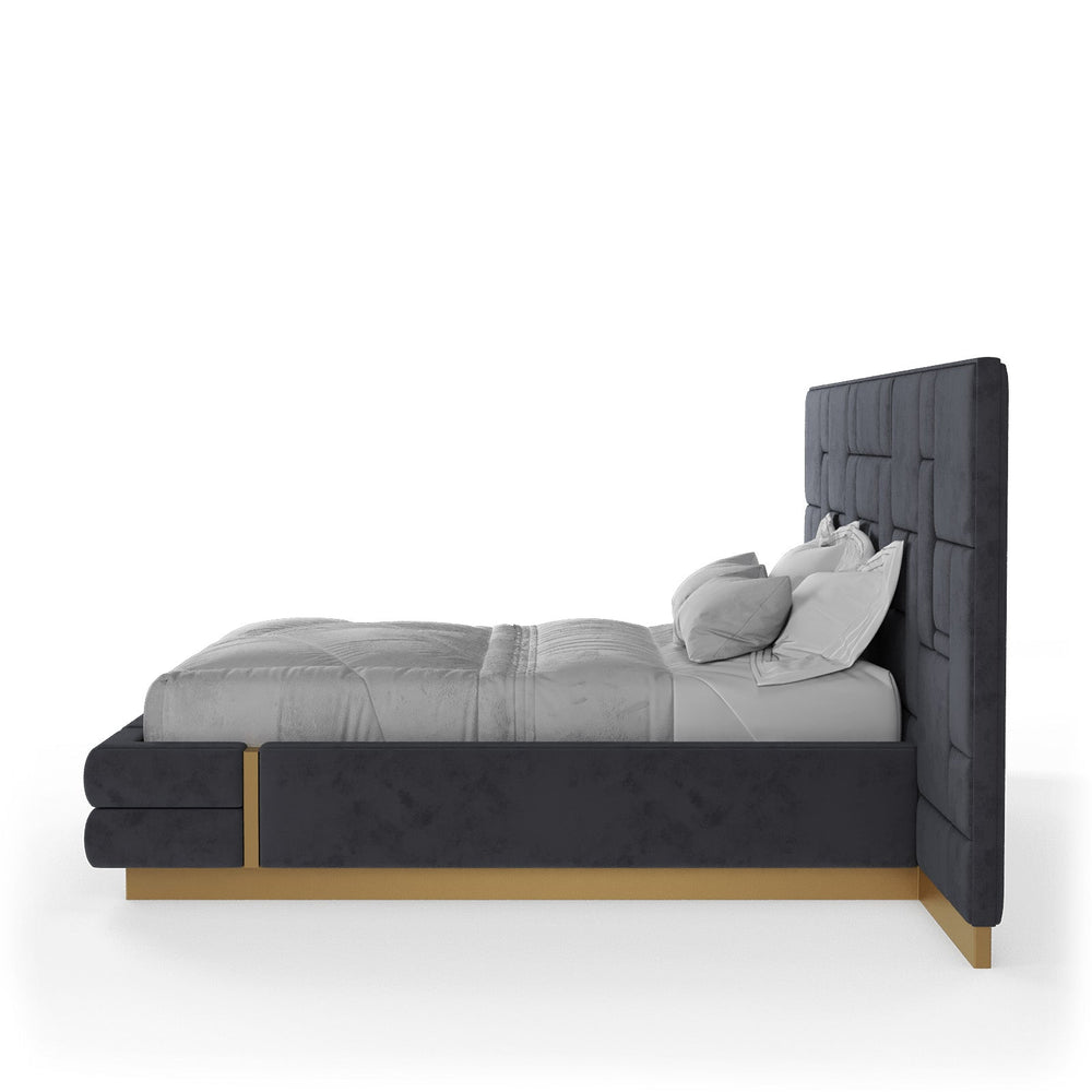 Art Deco Queen Size Bed