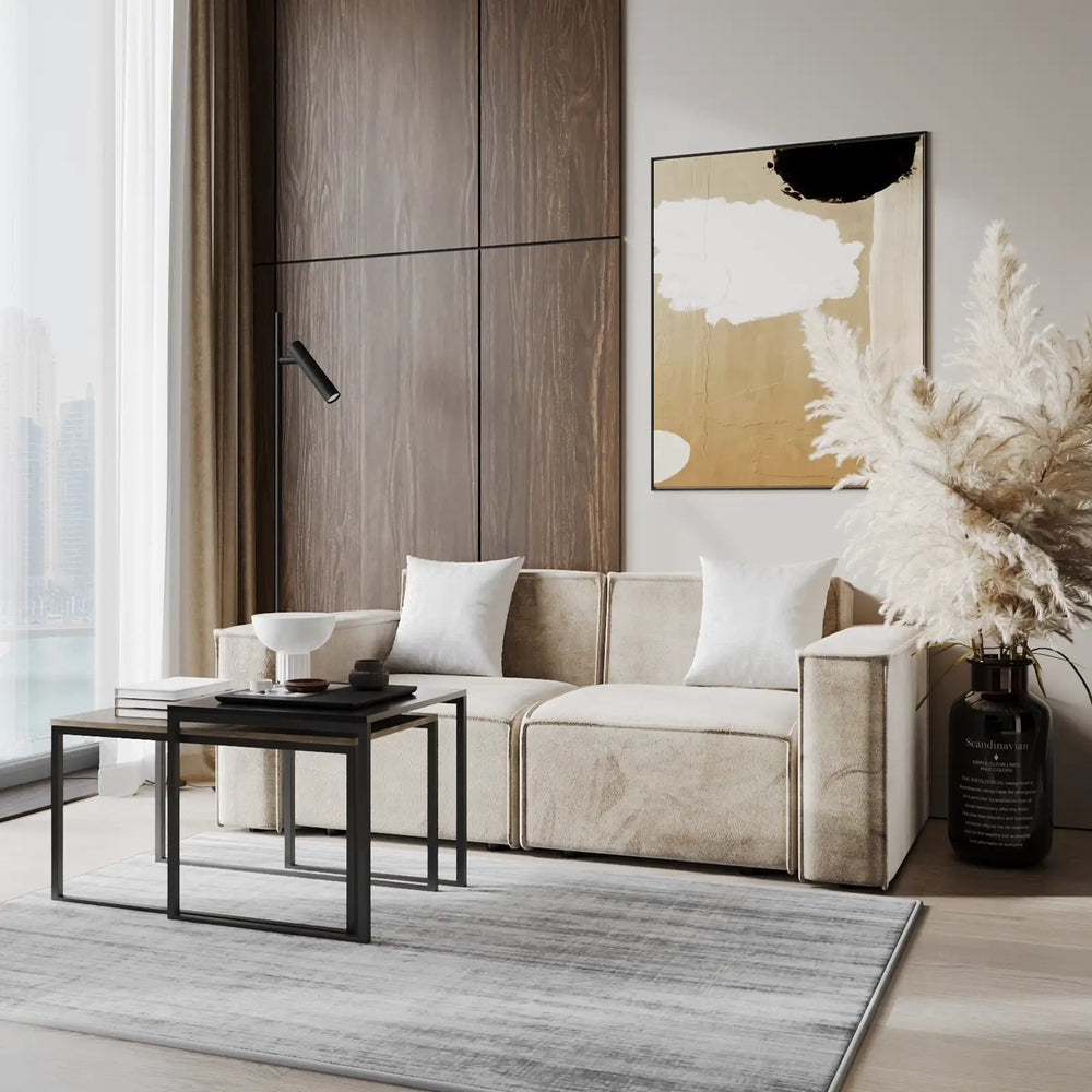 Lounge 2-Seater Straight Sofa