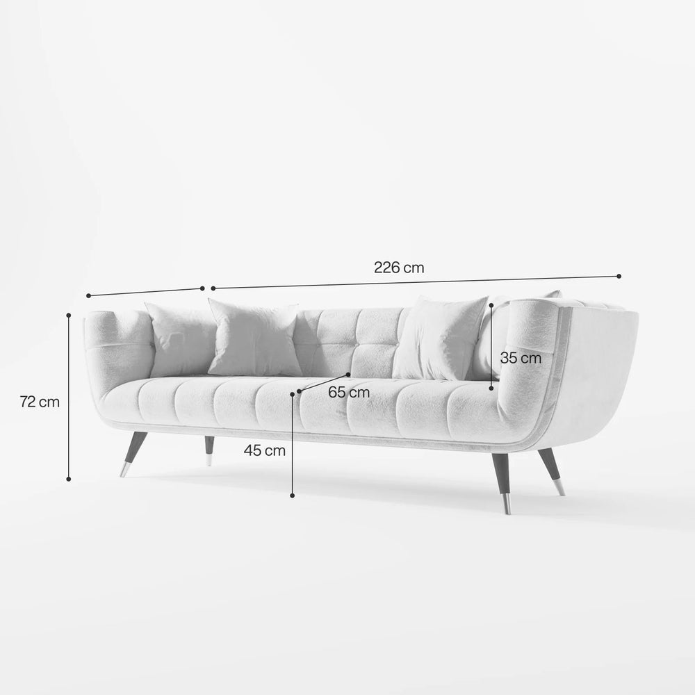 Ember 4-Seater Straight Sofa