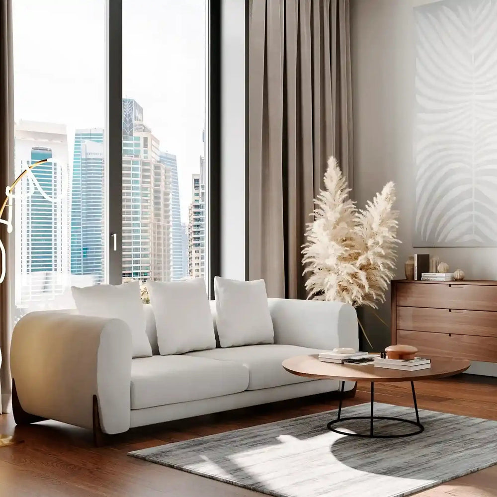 Kyoto 3-Seater Straight Sofa