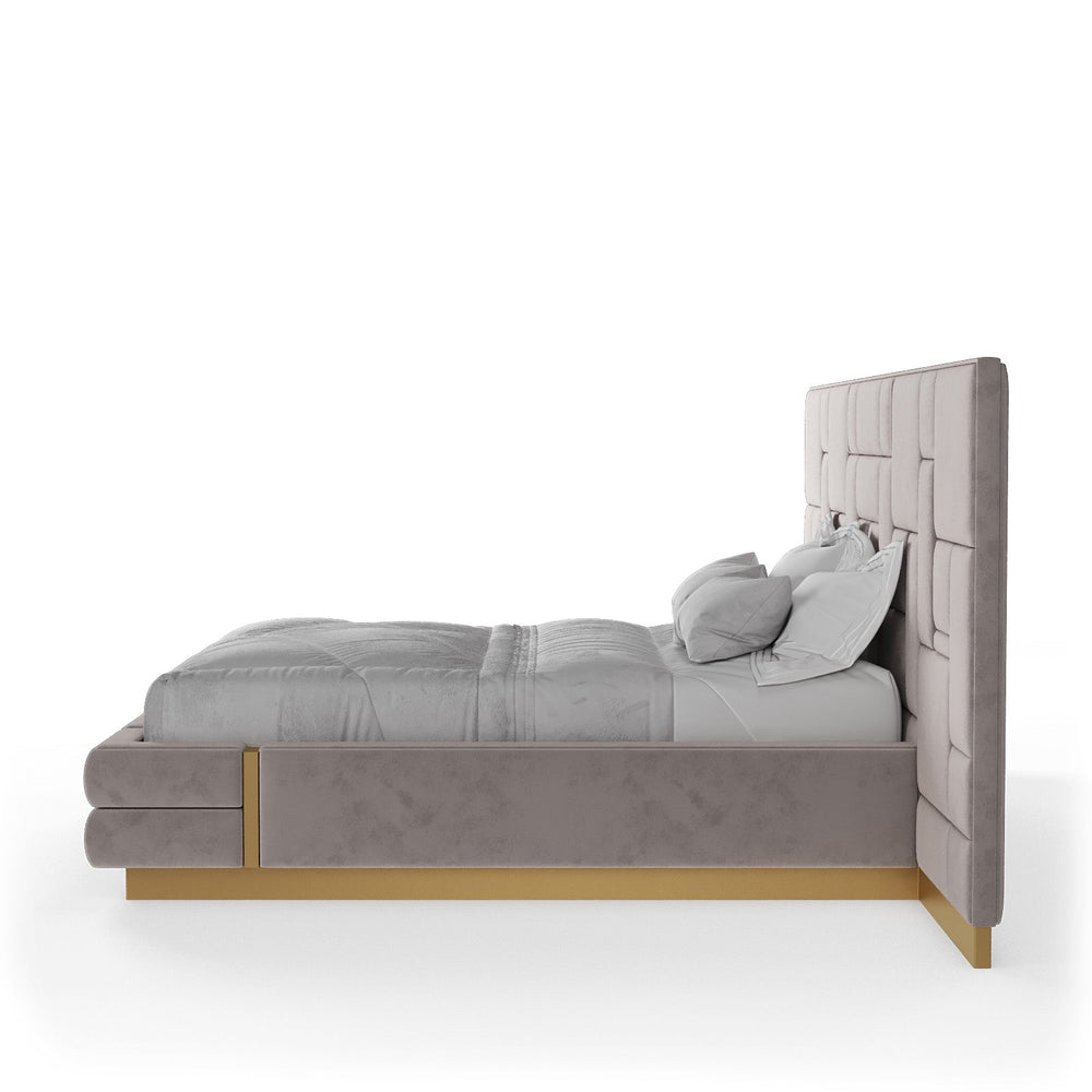 Art Deco Queen Size Bed