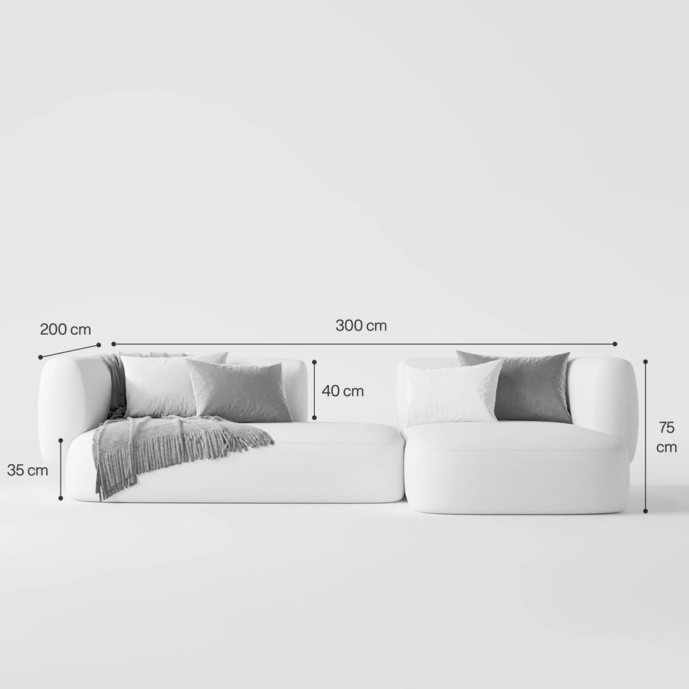 Essence 3-Seater Corner Sofa