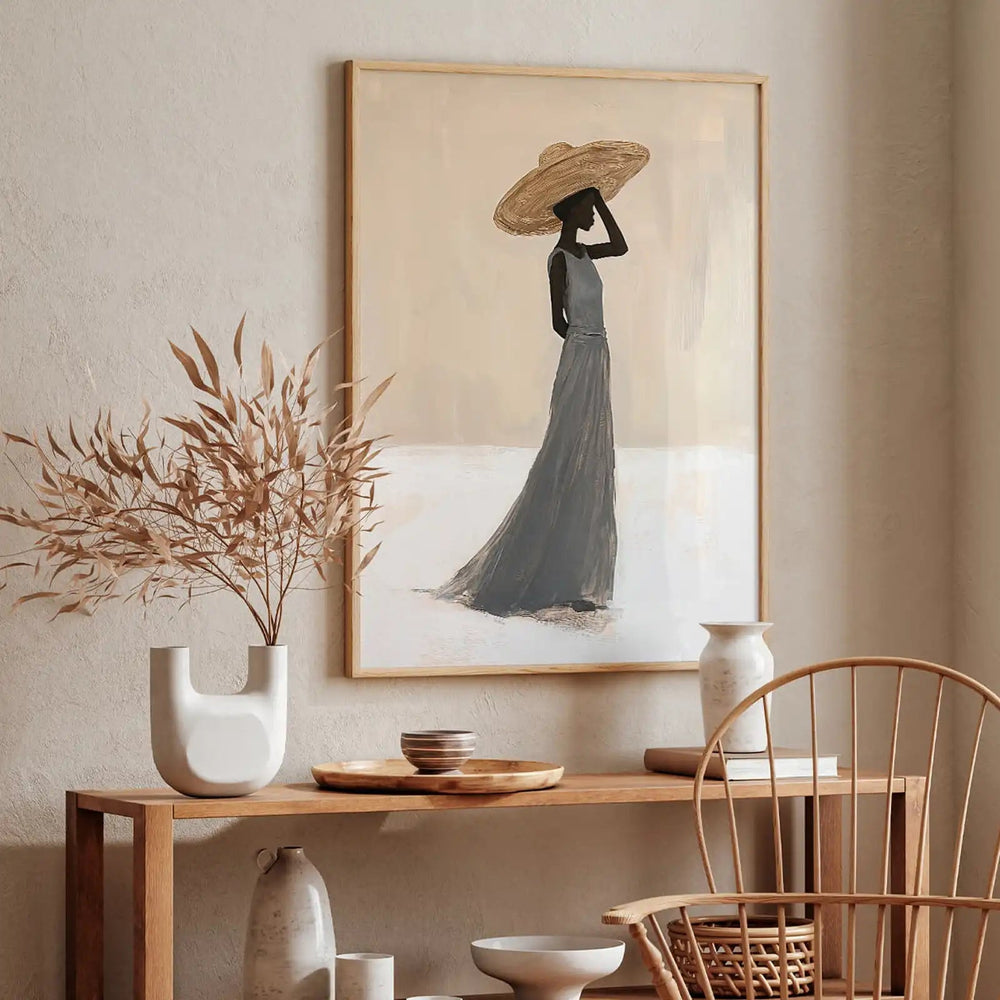 Wild African Beauty Poster