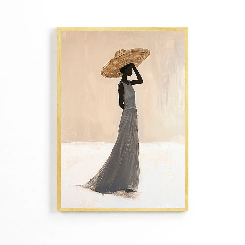 Wild African Beauty Poster