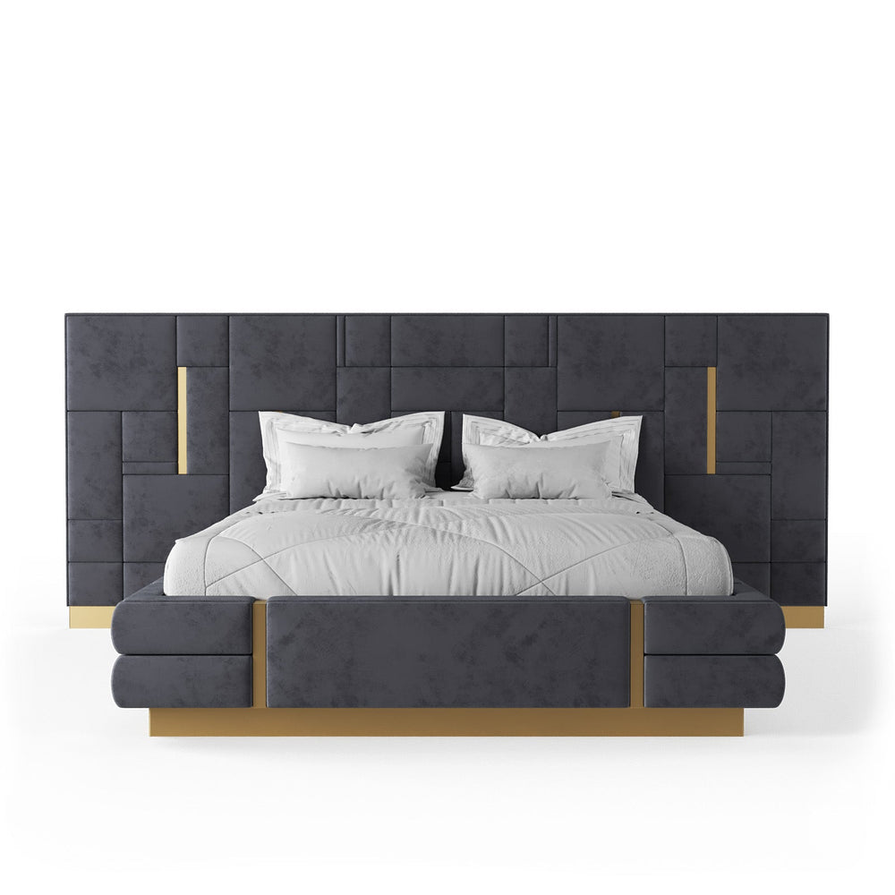 Art Deco Queen Size Bed