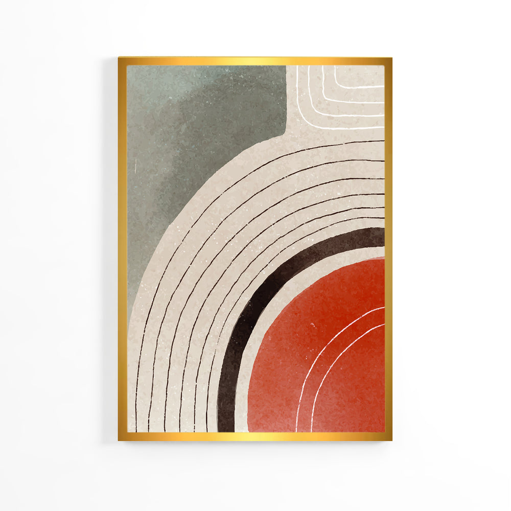 Abstraction Rainbow Poster