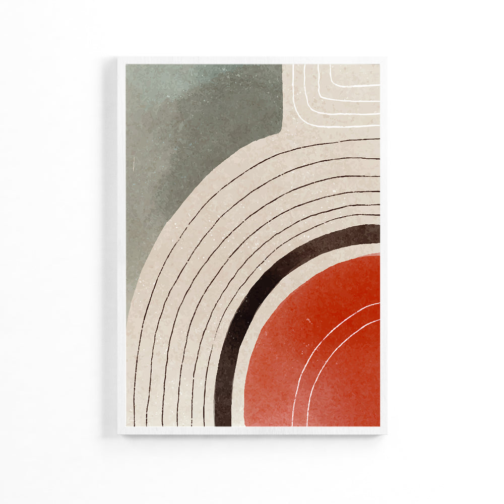 Abstraction Rainbow Poster
