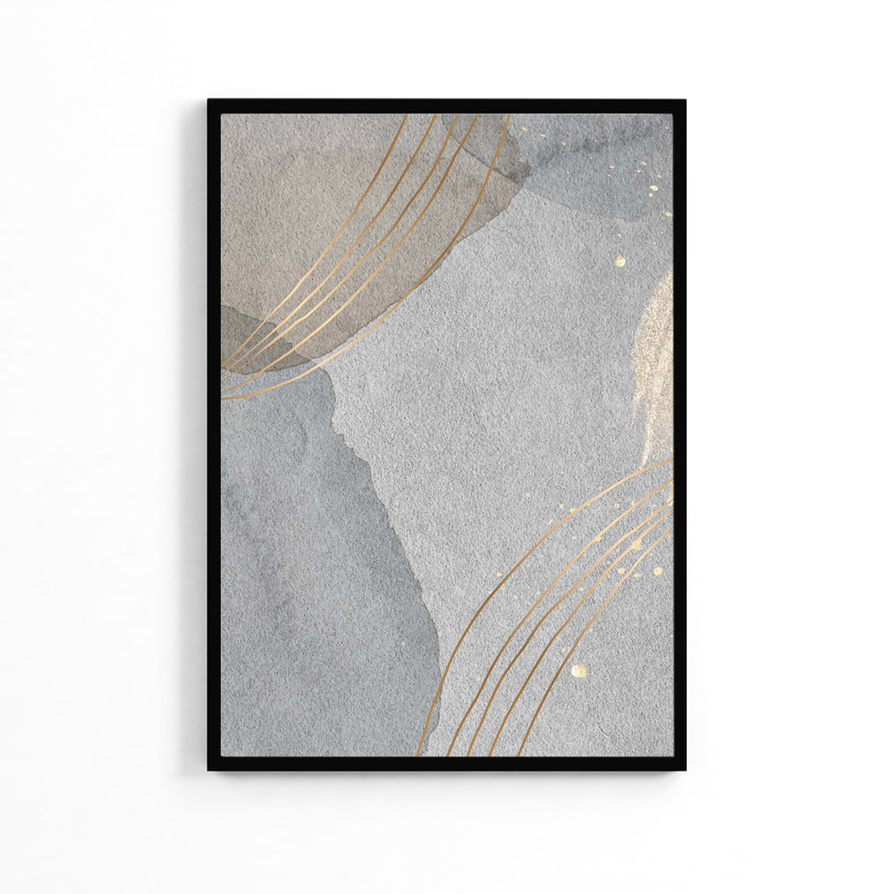 Golden Lines Clarity Poster