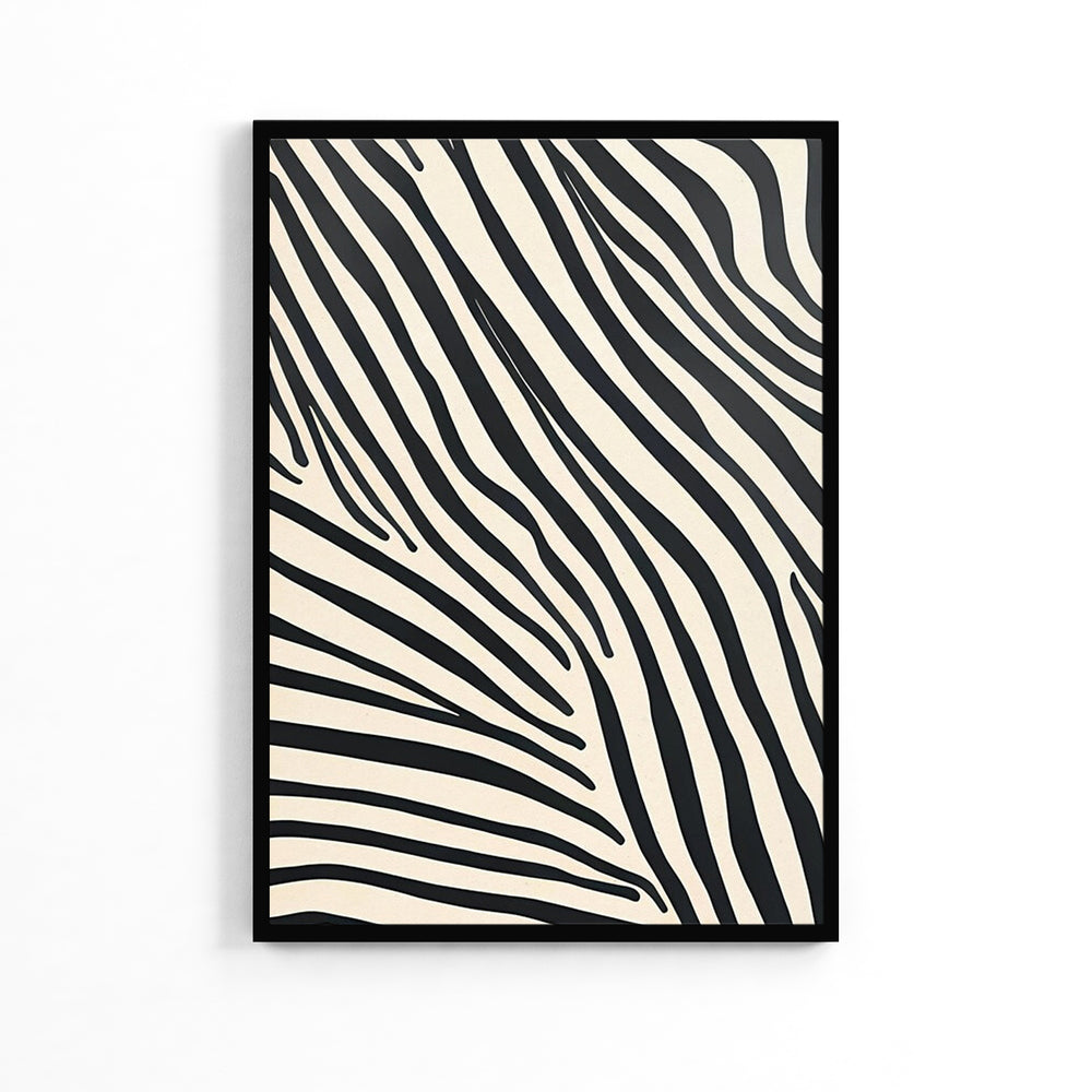 Zebra Stripes Poster