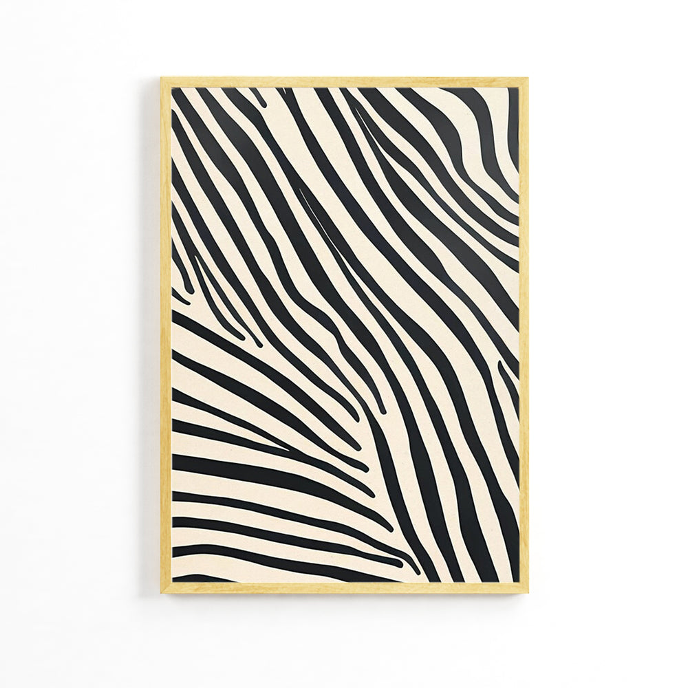 Zebra Stripes Poster