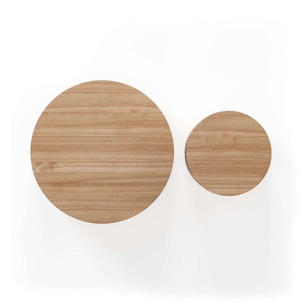 طاولة قهوة سيلين المزدوجة