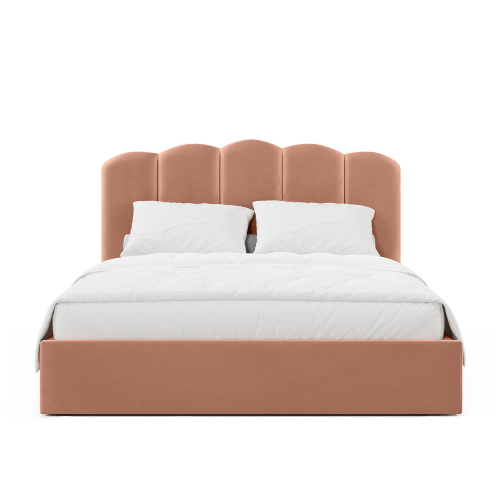 Soft Caramel Double Bed