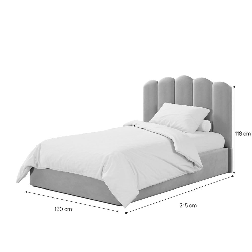 Soft Caramel Single Bed
