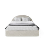 Бархат цвета слоновой кости