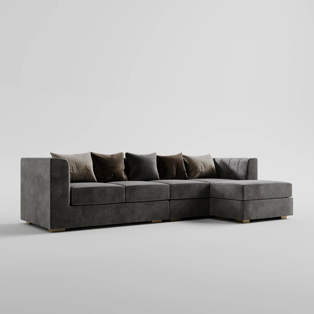 Grand Luxe 5-Seater Corner Sofa