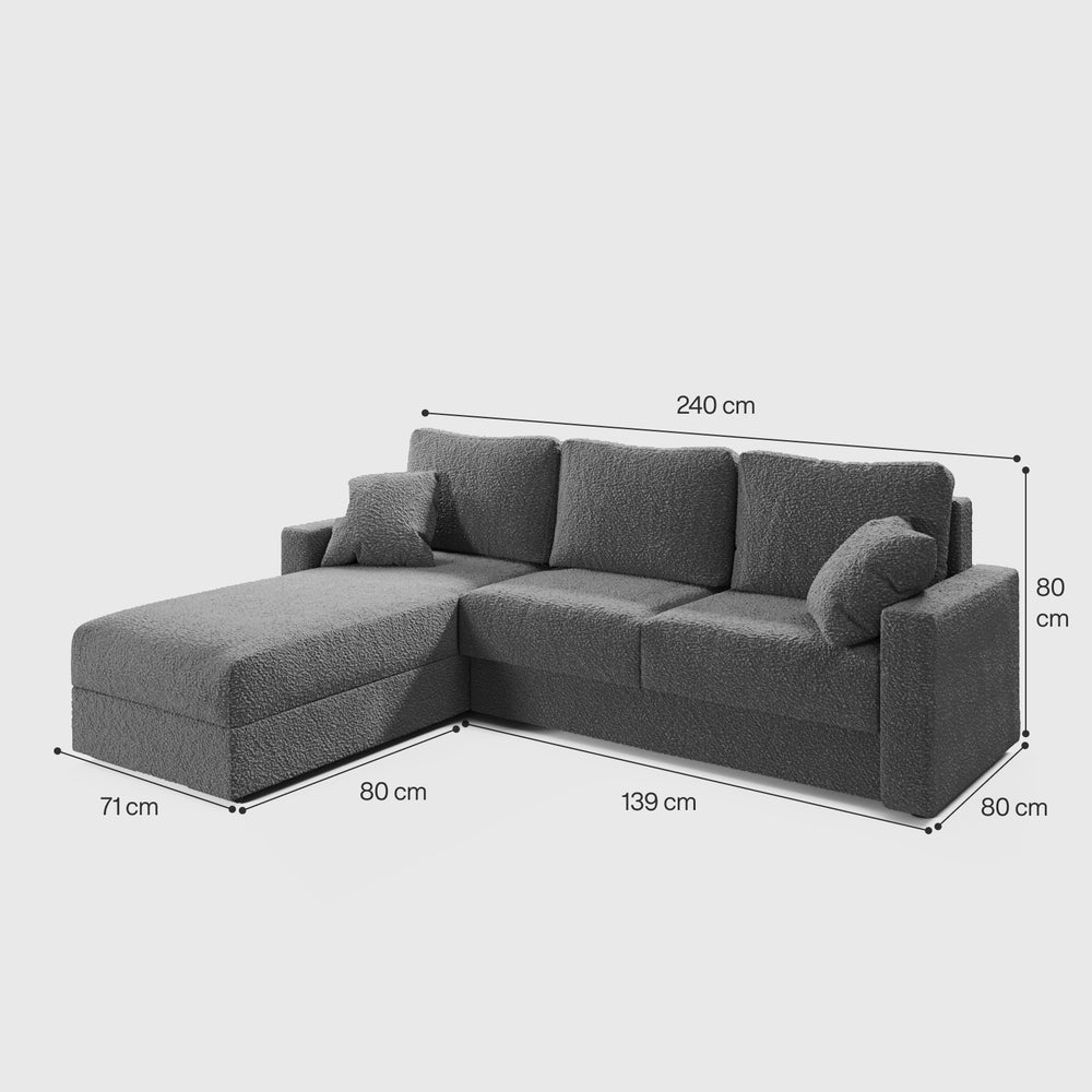Martin 3-Seater Sofa Bed