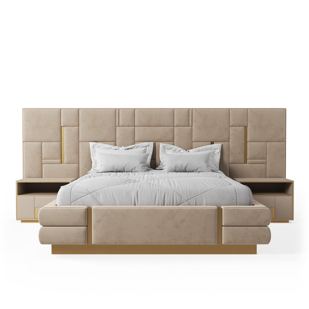 Art Deco Queen Size Bed