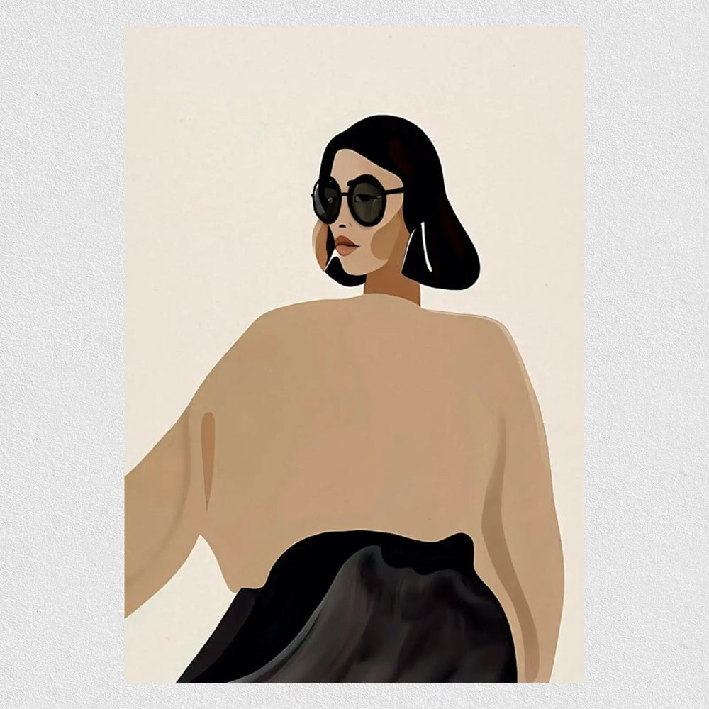 She Is Vogue Version Poster