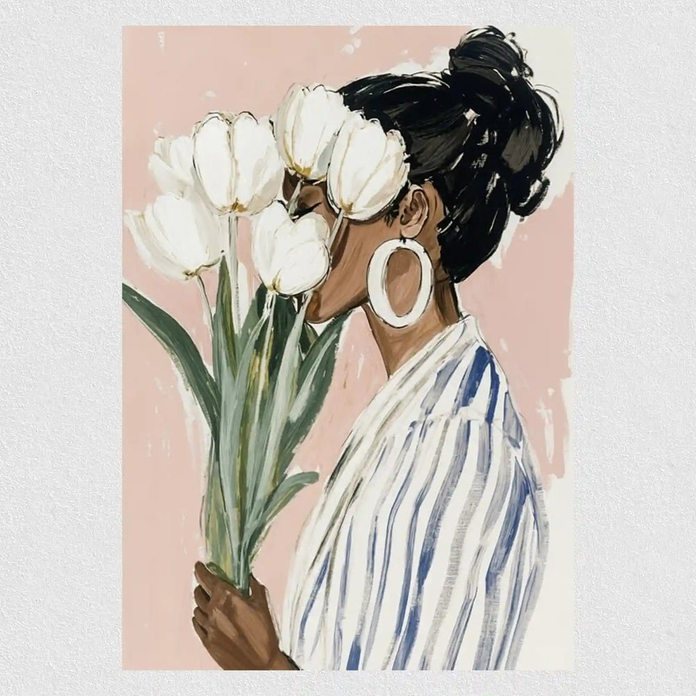 She Is Enjoying the Moment Poster