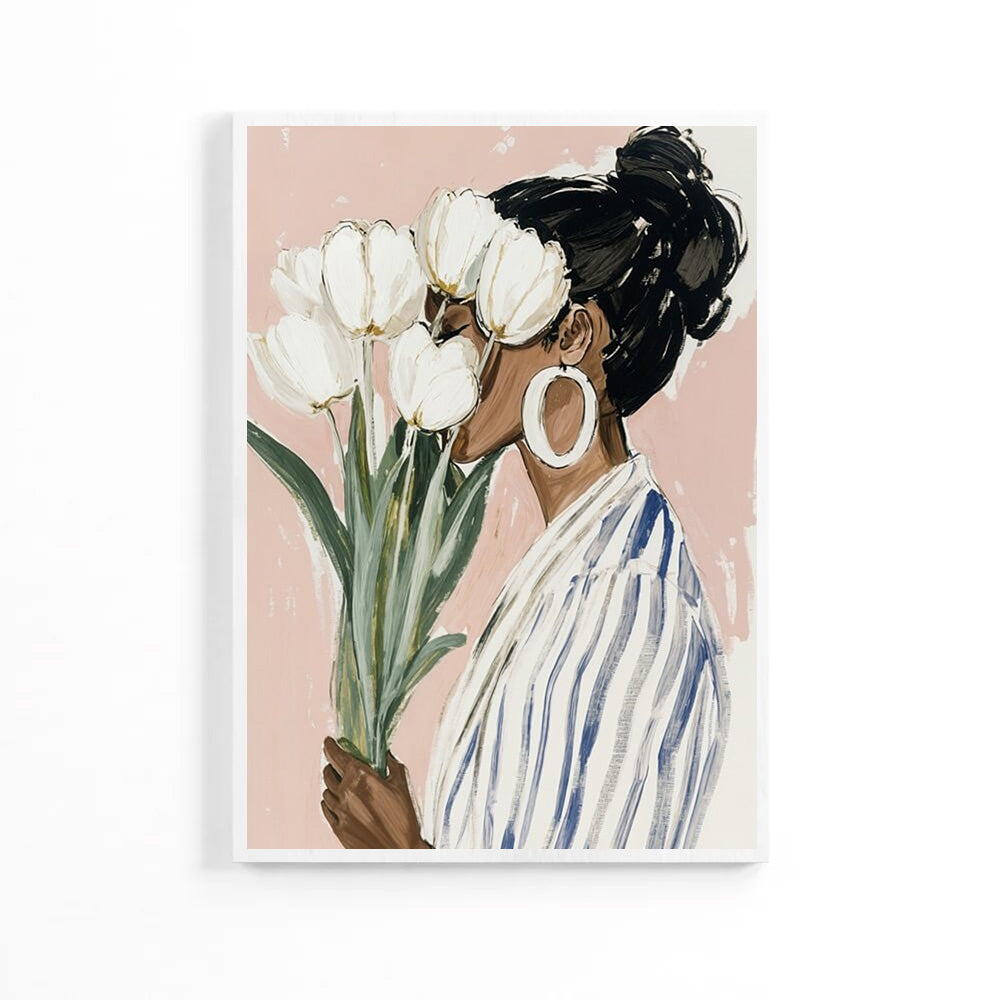 She Is Enjoying the Moment Poster