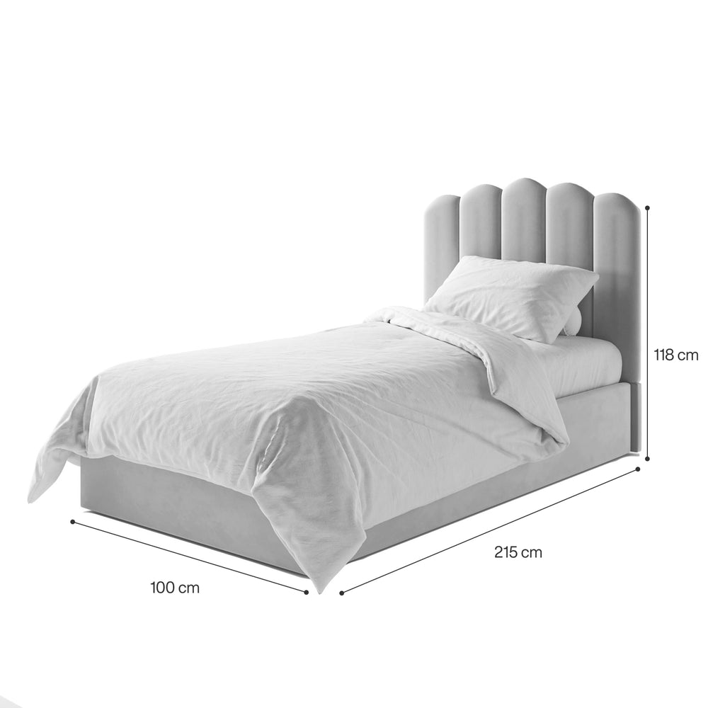 Soft Caramel Single Bed
