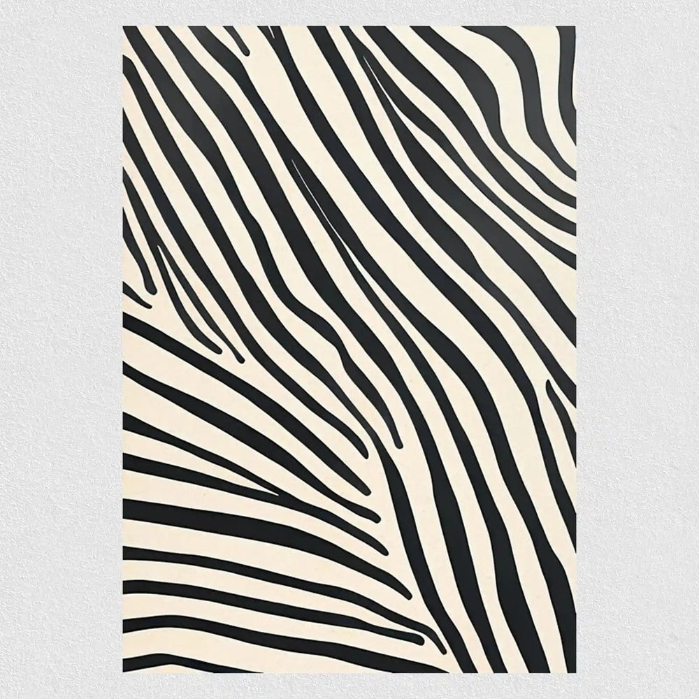 Zebra Stripes Poster