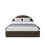 Серо-коричневый бархат