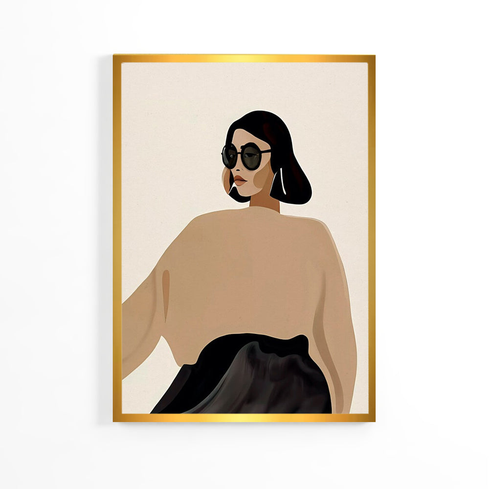 She Is Vogue Version Poster