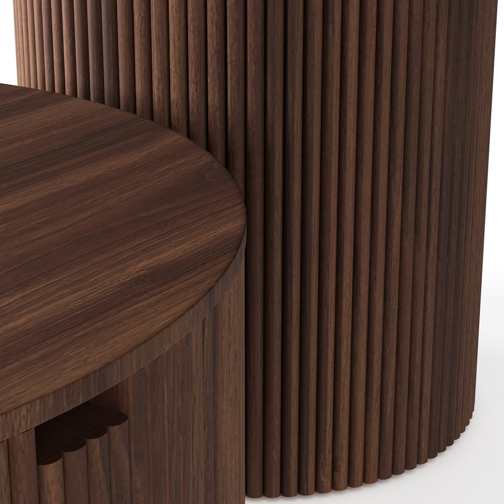 طاولة قهوة سيلين المزدوجة