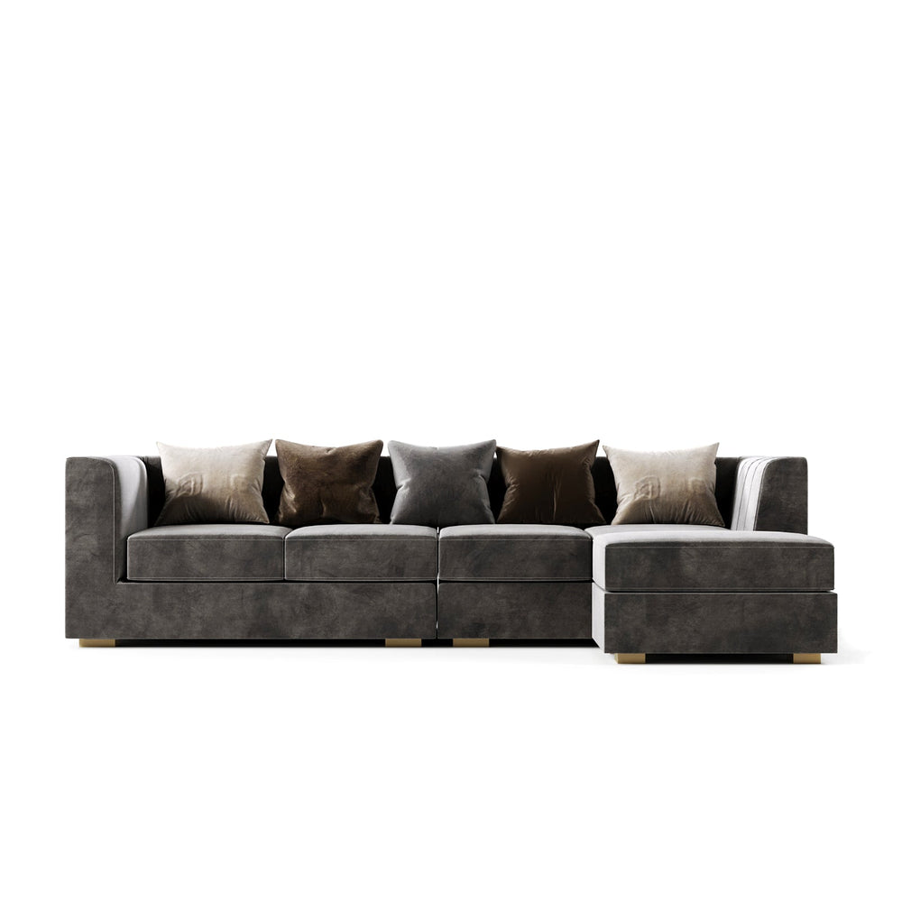 Grand Luxe 5-Seater Corner Sofa