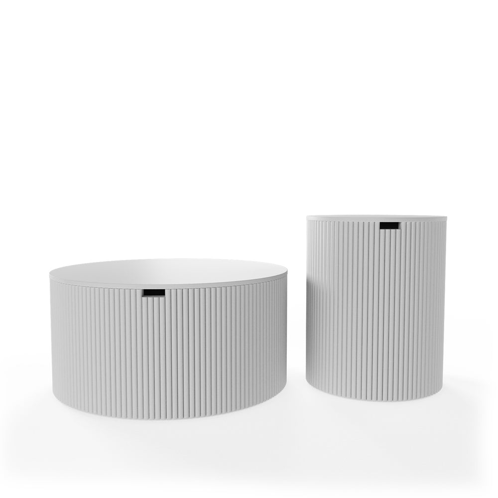 طاولة قهوة سيلين المزدوجة