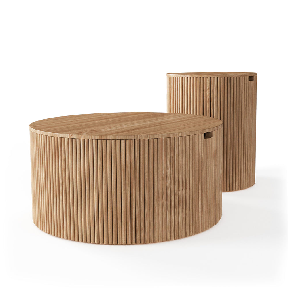 طاولة قهوة سيلين المزدوجة