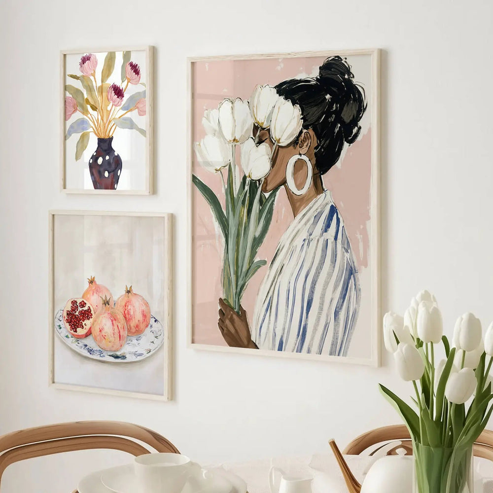 She Is Enjoying the Moment Poster