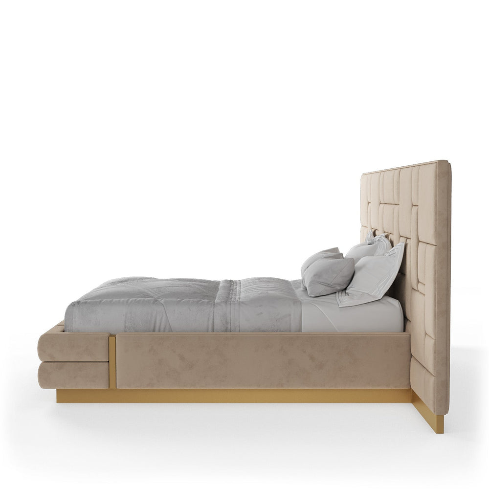 Art Deco Queen Size Bed