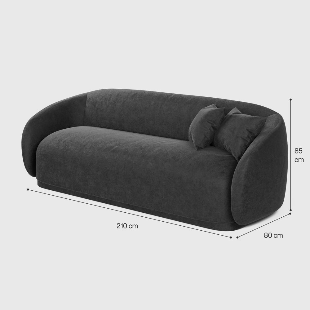 Coraline 3-Seater Straight Sofa