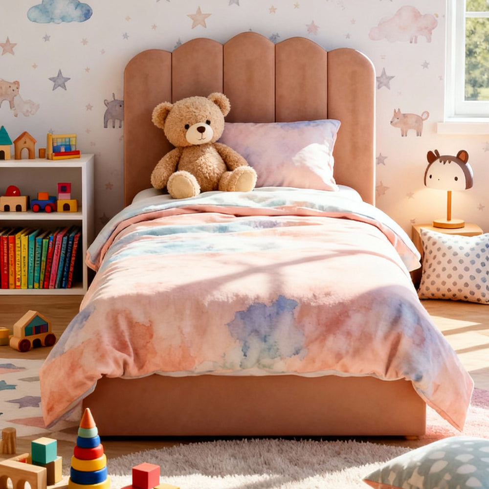 Soft Caramel Single Bed