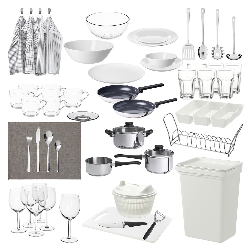 Holiday Home Kitchen Utensils Set
