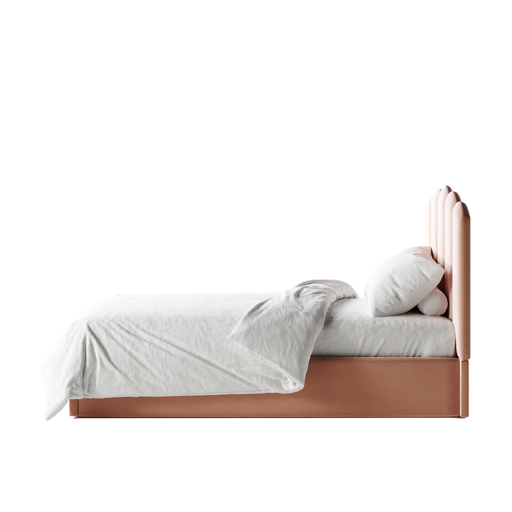 Soft Caramel Single Bed